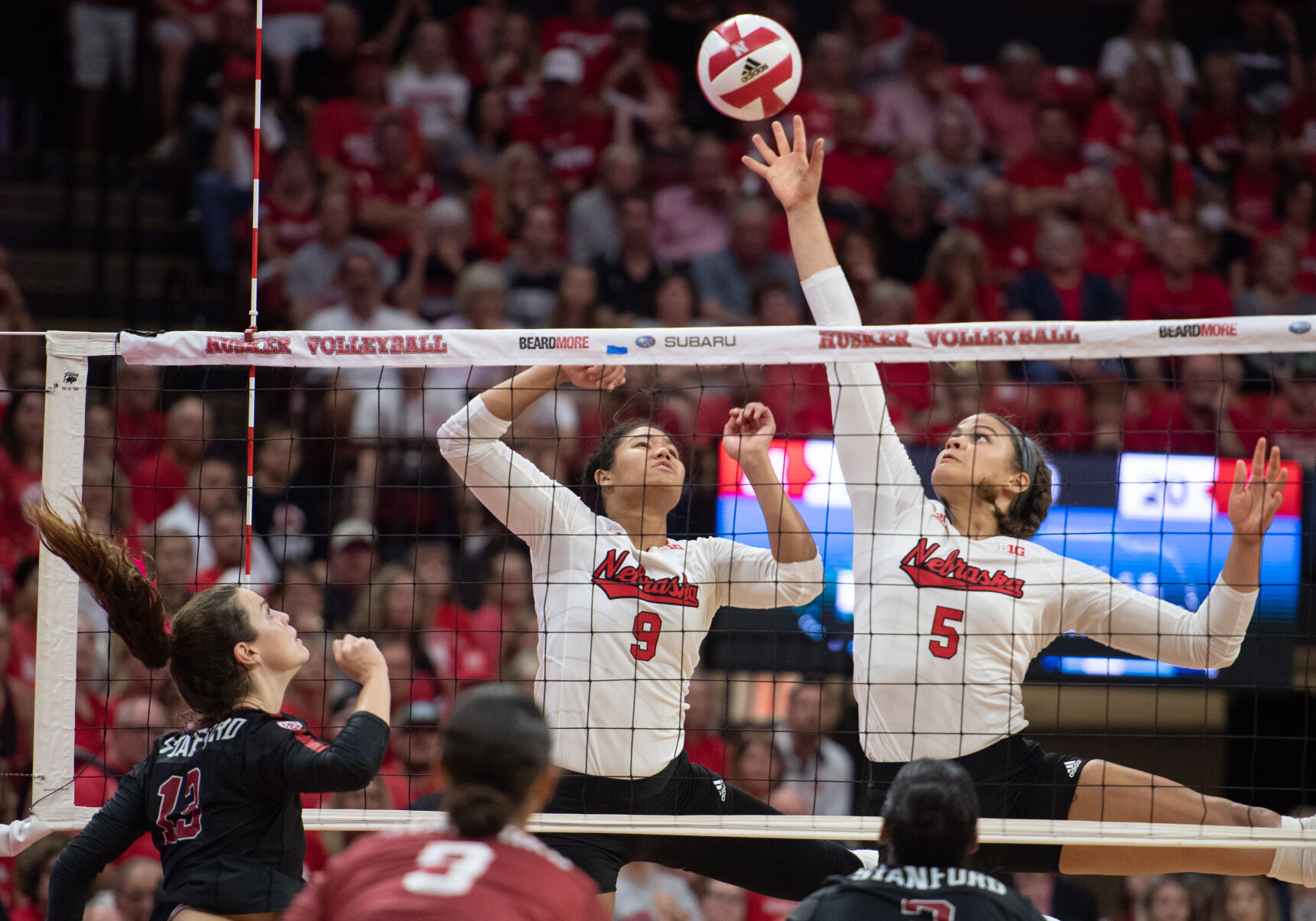 Nebraska Stanford Volleyball, 9.13